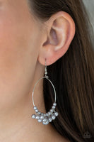 Paparazzi The PEARL-fectionist - Silver Earrings