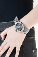 Paparazzi Jungle Cat Couture - Silver Wrap Bracelet