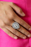 Paparazzi Icy Indulgence - White Ring