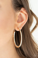 Paparazzi Comin Into Money - Gold Hoop Earrings