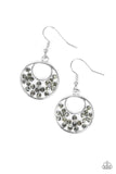 Paparazzi Sugary Shine - Silver Earrings
