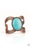 Paparazzi Coyote Couture - Copper Bracelet