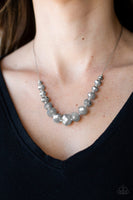 Paparazzi Crystal Carriages - Silver Necklace