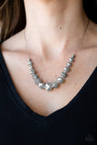 Paparazzi Crystal Carriages - Silver Necklace