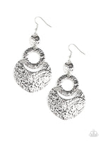 Paparazzi Shimmer Suite - Silver Earrings