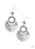 Paparazzi Shimmer Suite - Silver Earrings
