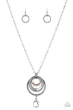 Paparazzi Coast Coasting - Silver Lanyard Necklace