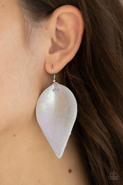 Paparazzi Enchanted Shimmer - Purple Earrings