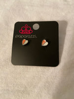 Paparazzi Starlet Shimmer Colorful Heart earrings