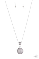 Paparazzi Desert Pools - Silver Necklace