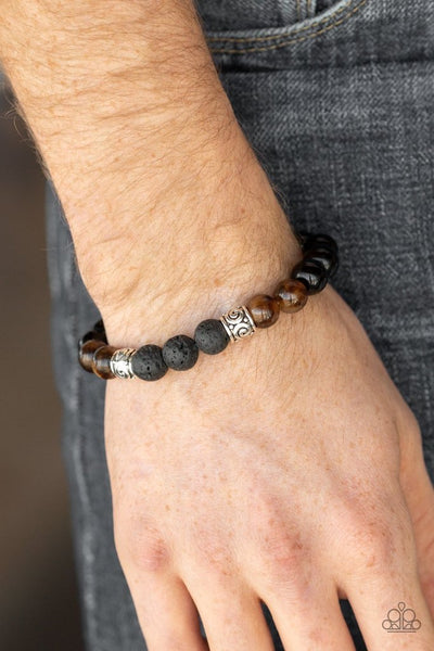 Paparazzi Mantra - Brown Urban Bracelet