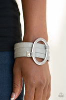 Paparazzi Cowgirl Cavalier - Silver Wrap Bracelet