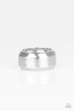 Paparazzi Checkmate - Silver Men's Ring