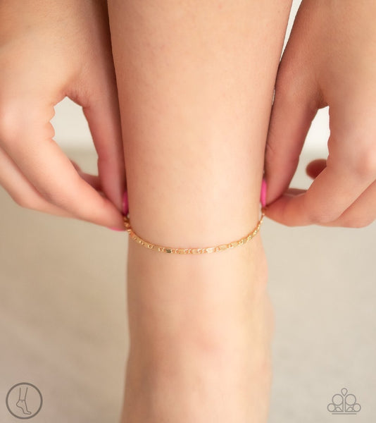 Paparazzi Sun-Kissed Radiance - Gold Anklet