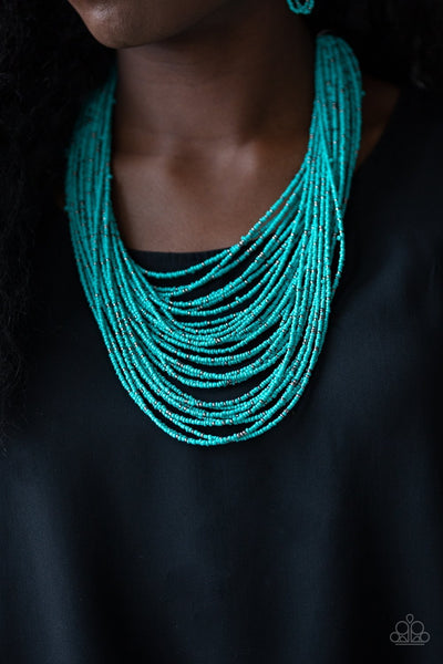 Paparazzi Rio Rainforest - Blue Necklace