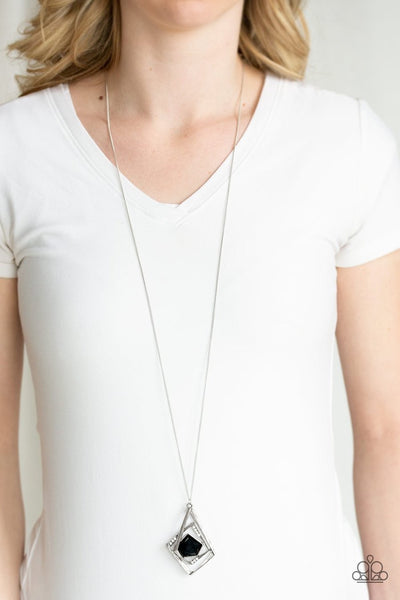 Paparazzi A Modern Citizen - Black Necklace