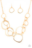 Paparazzi Salvage Yard - Gold Necklace