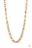 Paparazzi Rookie of the Year - Gold Men’s Necklace