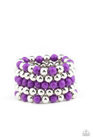 Paparazzi Pop-YOU-lar Culture - Purple Bracelet