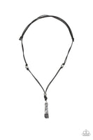 Paparazzi Midnight Meteorite - Black Necklace