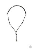 Paparazzi Midnight Meteorite - Black Necklace