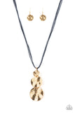 Paparazzi Circulating Shimmer - Blue Necklace