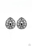Paparazzi Treasure Retreat - Silver Post Earrings