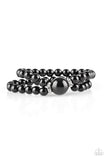 Paparazzi Romantic Redux - Black Bracelet