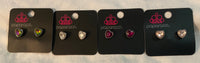 Paparazzi Starlet Shimmer Heart earrings