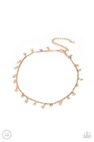 Paparazzi Little Lady Liberty - Gold Choker Necklace