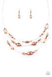 Paparazzi Pacific Pageantry - Copper Necklace