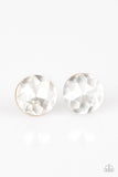 Paparazzi GLOWING, GLOWING, Gone! - Gold Post Earrings
