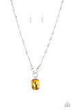 Paparazzi Queen Bling - Yellow Necklace