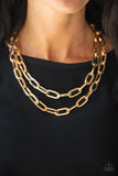 Paparazzi Make A CHAINge - Gold Necklace