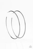 Paparazzi Meet Your Maker - Black Hoop Earrings