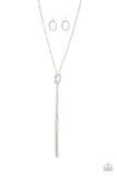 Paparazzi Born Ready - Silver Necklace