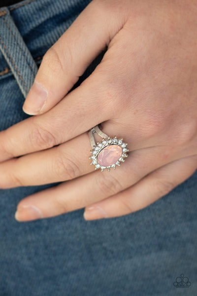 Paparazzi Iridescently Illuminated - Pink Ring