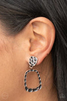 Paparazzi Playfully Primitive - Copper Clip-on Earrings