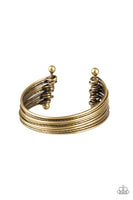 Paparazzi Endlessly Empress - Brass Bracelet
