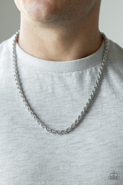 Paparazzi Instant Replay & Last Lap - Silver Men's Set