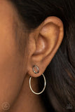 Paparazzi Spin Cycle - Silver Earrings
