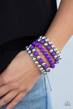 Paparazzi Pop-YOU-lar Culture - Purple Bracelet