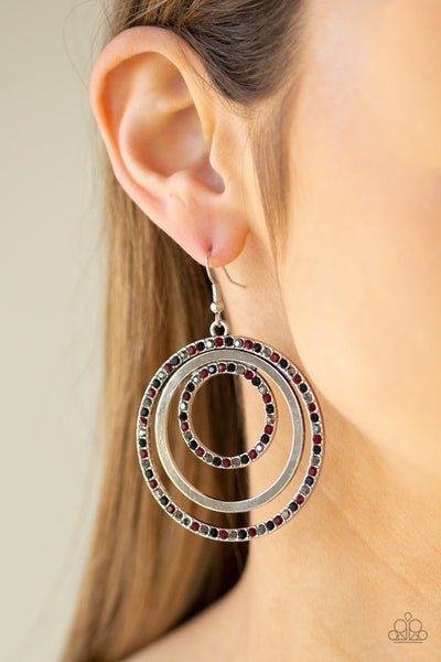 Paparazzi Rippling Refinement - Multi Earrings