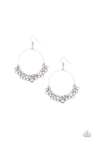 Paparazzi The PEARL-fectionist - Silver Earrings