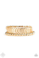 Paparazzi Layer It On Me - Gold Bracelet