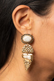 Paparazzi Earthy Extravagance - Gold Post Earrings