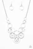 Paparazzi Break The Cycle - Silver Necklace