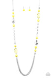 Paparazzi Marina Majesty - Yellow Necklace