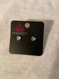 Paparazzi Starlet Shimmer Colorful Heart earrings