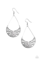 Paparazzi Trading Post Trending - Silver Earrings